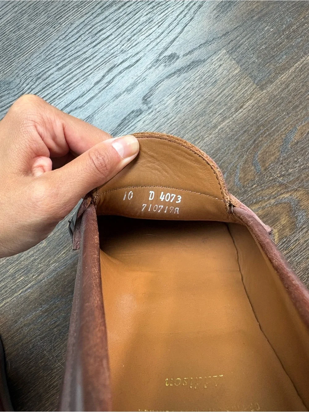 Allen Edmonds Brown Loafer